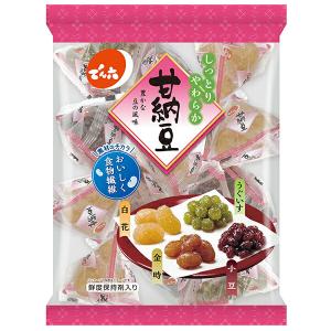 でん六 小袋甘納豆テトラ 180g(個装紙込み)×6個 | 駄菓子 おやつ 子供