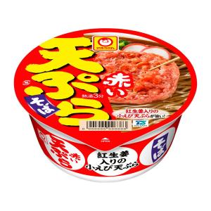 マルちゃん 赤い天ぷらそば 88g×12個入り