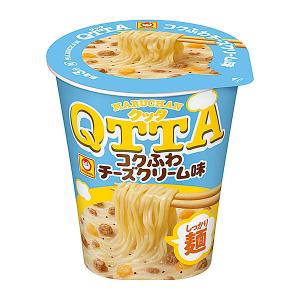 マルちゃん　ＭＡＲＵＣＨＡＮ　ＱＴＴＡ　コクふわチーズクリーム味 79g×12個入り(1ケース)（KT）｜fujiyaku