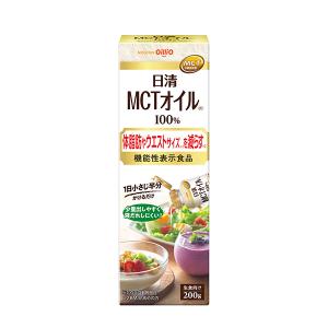 【機能性表示食品】日清MCTオイルHC 200g×12個入り (1ケース) (AH)｜fujiyaku