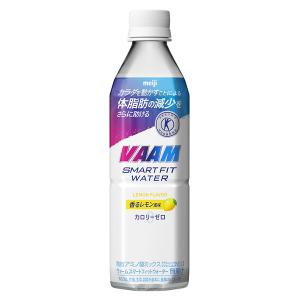 【特定保健用食品】明治 ヴァームスマートフィットウォーター　香るレモン風味 500ml×24本(1ケース)｜fujiyaku