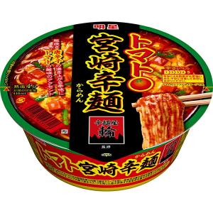明星 辛麺屋輪監修 トマト宮崎辛麺 107g×12個入り