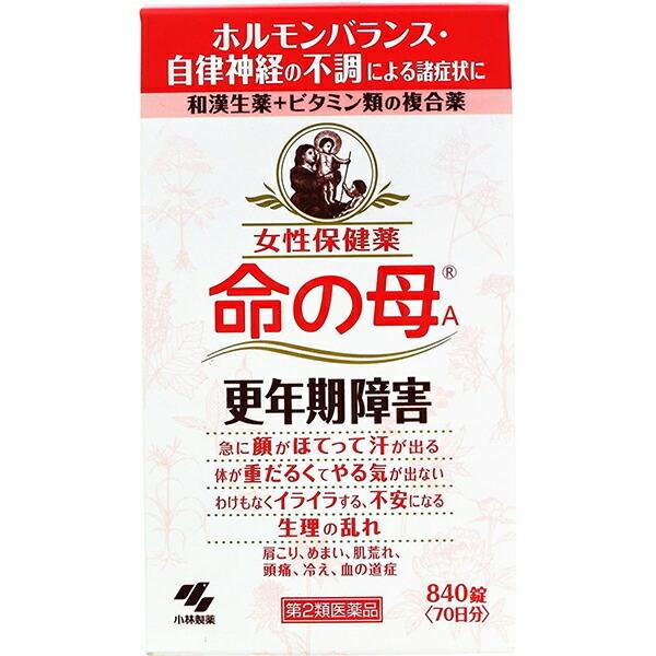 【第2類医薬品】命の母Ａ　840錠