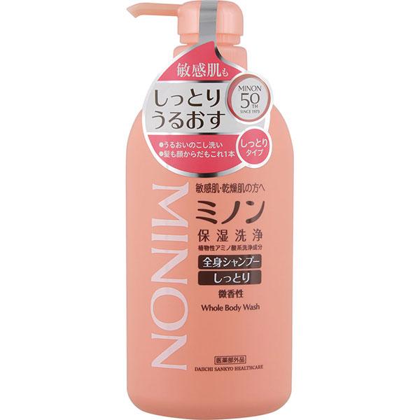 【医薬部外品】ミノン全身シャンプーしっとりタイプ(450mL)