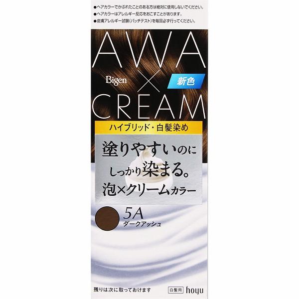 【医薬部外品】ビゲン 泡クリームカラー 5A ダークアッシュ