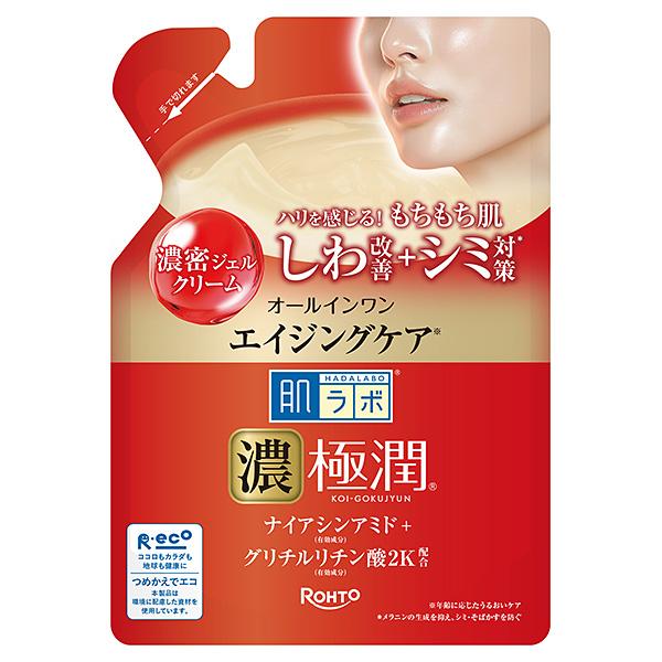 ロート製薬　肌ラボ 極潤 薬用ハリパーフェクトゲル　詰替え用80g（医薬部外品）