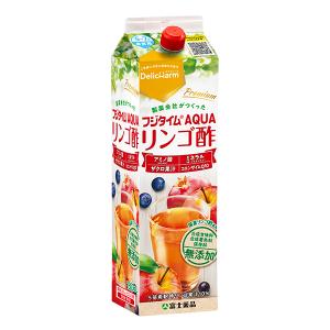 りんご酢 フジタイムAQUA 2022 1800mL 富士薬品 リンゴ酢 無添加 ソーダ ソーダ割り 水割り りんご 酢 リンゴ フジタイム 炭酸割り