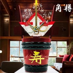 日本酒角星 金紋両國 祝樽(角樽:つのだる)1800ml