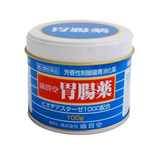 廣貫堂胃腸薬（100g） こうかんどういちょうやく　胃薬  胸やけ 胃もたれ 胃痛 置き薬 配置薬 ...