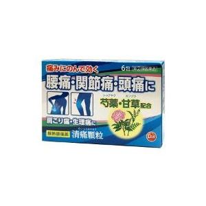 清痛顆粒（6包）解熱　痛み止め せいつうかりゅう 頭痛 歯痛 筋肉痛 置き薬 配置薬 富山 第一薬品...