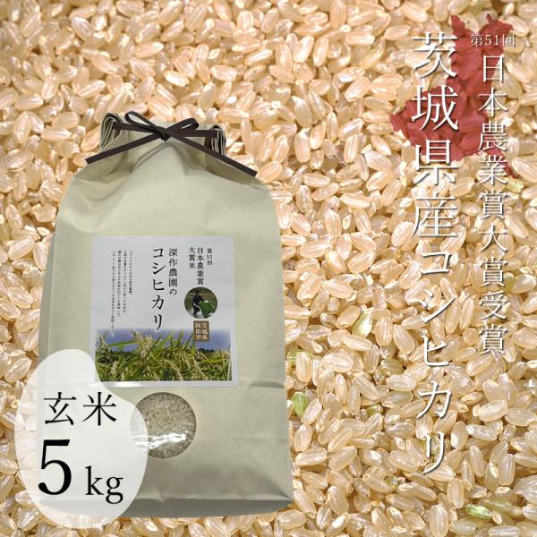 令和5年 日本農業賞大賞 玄米 米 お米 コシヒカリ 5kg こしひかり