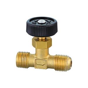 オンダ製作所 製作所 ストレートミニチュアバルブ R1/4×RフレアーG1/4 樹脂ハンドル OMV-770-1