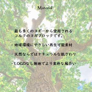 ヨガブロック 天然コルク ヨガ ピラティス プ...の詳細画像1