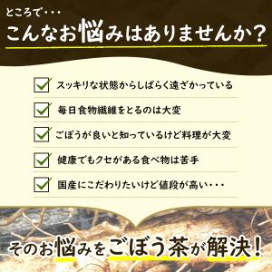 ごぼう茶 ゴボウ茶 牛蒡茶 国産 茶 健康茶 ...の詳細画像3