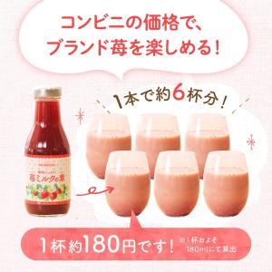 いちごミルクの素 390g 国産 フルーツジュ...の詳細画像4