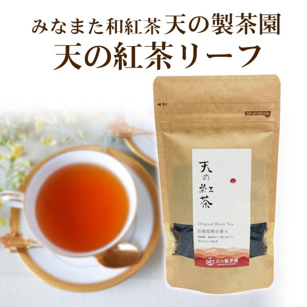 紅茶 みなまた 和紅茶天の紅茶 リーフ茶葉 40g 天の製茶園