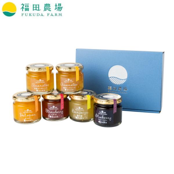 ギフト ジャム 詰め合わせ 6個セット 九州果実ジャム 120g 熊本 福田農場