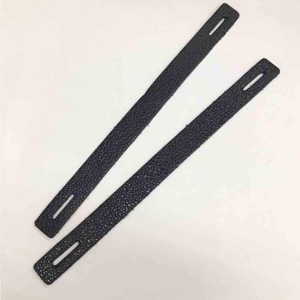 剣道防具付属品　面乳革　黒ザン革（平）　剣道防具の修理に！切れる前に交換しましょう