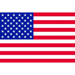 東京製旗　国旗Ｎｏ．２（９０×１３５ｃｍ）　アメリカ　　426104　207-3772