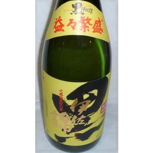 [送料半額]　黒伊佐錦　益々繁盛　4500ml　大口酒造　芋焼酎　25度　[お取り寄せ]｜fukudasaketen