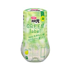 お部屋の消臭元 グリーンラベル ナチュラルレモンリーフ　400ml　