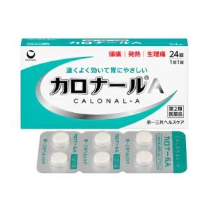 （第2類医薬品）（メール便送料無料）（税制対象）カロナールＡ　24錠 4987107634122