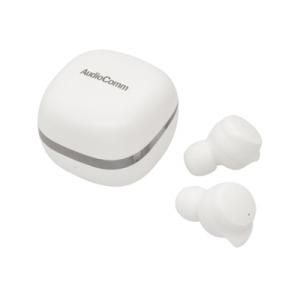オーム電機 HP-W430N-W(ホワイト) 完全ワイヤレスイヤホン 03-2887　4971275...