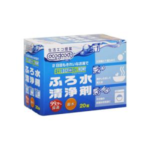 エコグッド ふろ水洗浄剤　3g×20錠｜fukuei