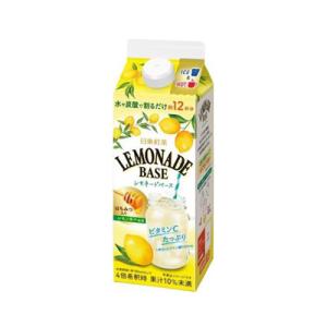 ベガス セット ※レモネード 日東紅茶 あすつく 送料無料 三井農林 レモネードベース 490ml×1ケース