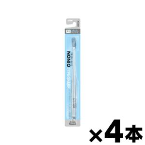（メール便送料無料）ライオン NONIO ノニオ 歯ブラシ TYPE-SHARP ふつう １本×４個...