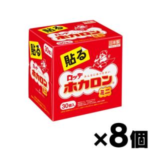 （送料無料！） ホカロン 貼るカイロ ミニ 30個入×8個