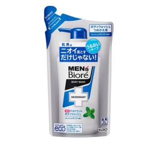 花王 Kao MEN’s Biore（メンズビオレ）薬用デオドラントボディウォッシュ つめかえ用 380mL フレッシュなミントの香り　4901301306081