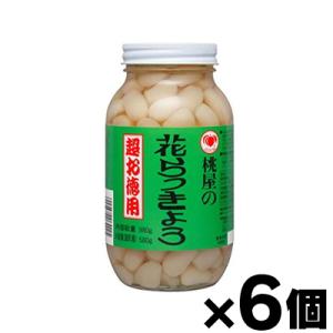 （送料無料！） 桃屋 花らっきょう 580g×6個
