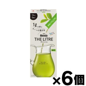 味の素　AGF ブレンディ　ザリットル　緑茶　6本×6個