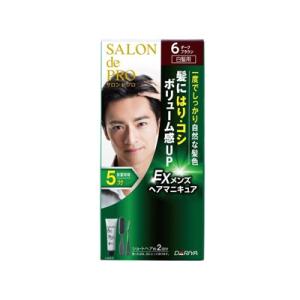 サロンドプロ EXメンズ ヘアマニキュア 6 ダークブラウン 1セット入