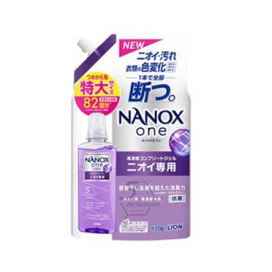 ライオン NANOX one（ナノックス ワン）ニオイ専用 つめかえ用 特大 820g