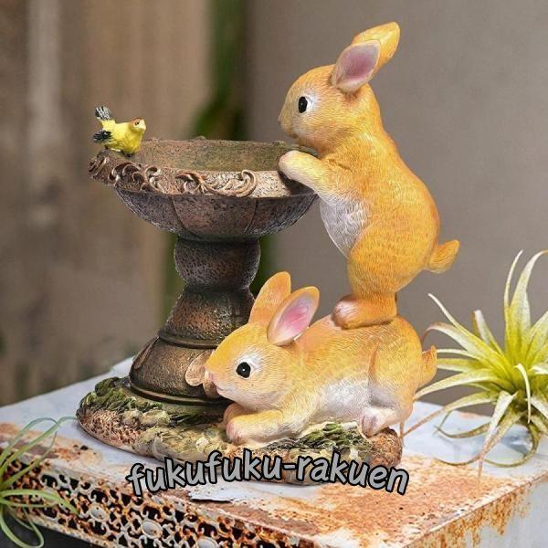 ソーラーライト かわいい ウサギ バニーランプ ソーラー置物 兎 ガーデンライト 家飾り 屋外照明 ...