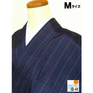 中古 Mサイズ 正絹 紬 生成り地に麻の葉文様 袷着物 : リサイクル