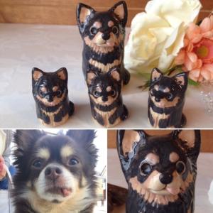 ペットのお写真から作る信楽焼分骨入れ 置物 中サイズ Www Arilab Com Tr Index Php