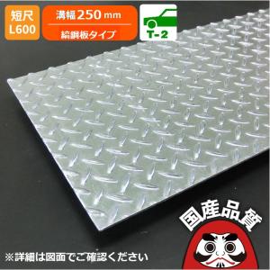 Ｕ字溝　２枚 奥岡製作所 U字溝 フタ 縞鋼板製 溝蓋 溝幅150mm用 歩道用〜T-2 OUP