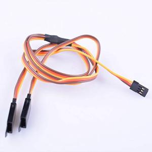 Hengfuntong-Elec 5pcs サーボRC yスタイル拡張リード線ケーブル 5pcs Servo RC Y Style Male to F