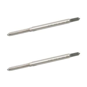 Aopin M2.5 x 0.45テーパーハンドタップHSSメートル法高速度鋼ハンド/機械使用ストレートフルートねじタップ 新しいねじの作成に使用 損