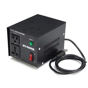 Yinleader アップトランス ダウントランス 500W 海外国内両用型変圧器 降圧 昇圧兼用型 変圧器 ポータブルトランス  海外機器対応 変圧