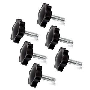 SPEEDWOX ノブ ねじ M6×20 6本入り 八幡ねじ 6角ボルト ハンドルネジ グリップノブナット