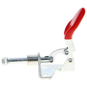 Utoolmart トグルクランプ 横押し 保持能力45kg 炭素鋼 亜鉛メッキ ハンドルオープン角度190° 301A クイッククランプ ワンタッチ