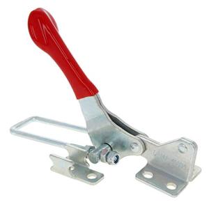 Utoolmart トグルクランプ 引っ掛け型 保持能力100kg 炭素鋼 亜鉛メッキ DEMA-40324 クイッククランプ ワンタッチ ハンドル式