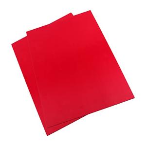 Othmro PVCフォームボード PVCシート 発泡ボード PVC製 3mm60cm 赤み シート ポリ塩化ビニール製 塗装 貼り付け