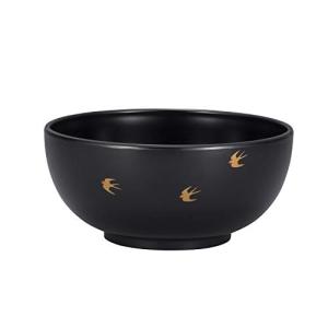 宮本産業 丼 つばめ 麺どんぶり 漆黒 約1500ml