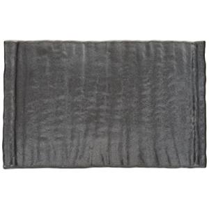 山下工芸 いぶし黒焼き物皿 13×21×2.5cm 11165070