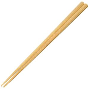 アルファックス 箸 木目 27cm 先角八角木箸 桜 909712